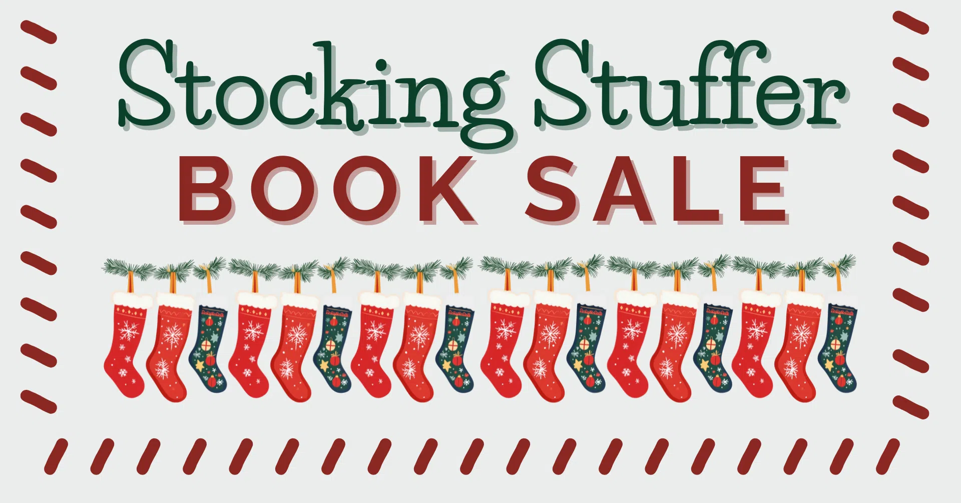 Looking for Last-Minute Holiday Gifts? The Friends of Manitowoc Public Library Stocking Stuffer Book Sale is Here for You!