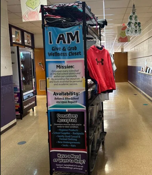 Zielanis Elementary Unveils New Wellness Closet