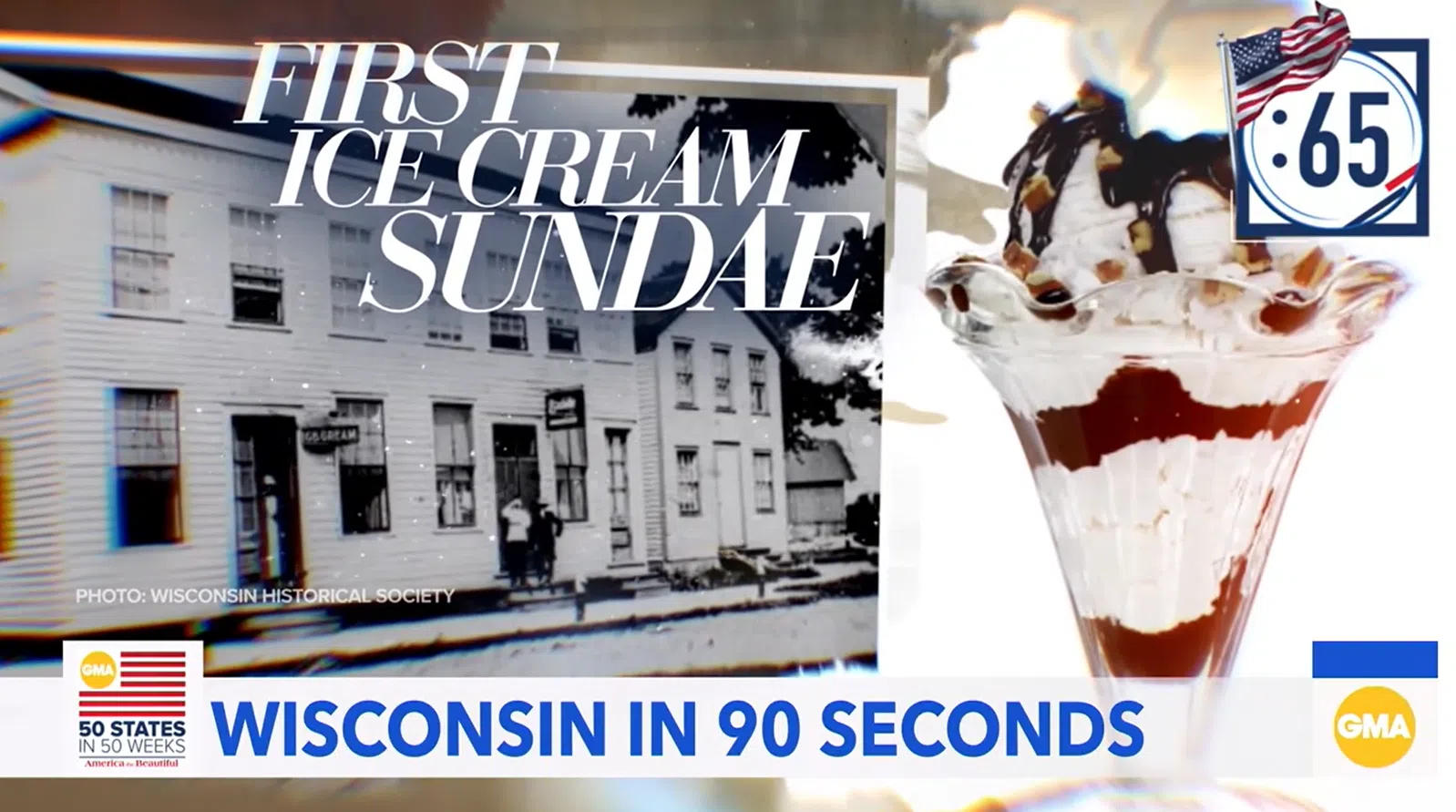 Two Rivers Recognized by GMA as Home of the Ice Cream Sundae