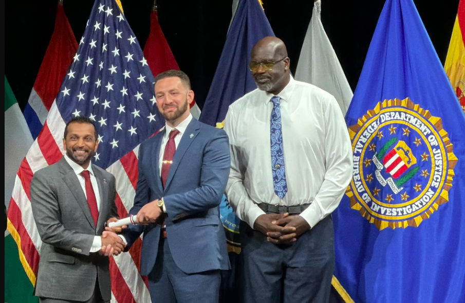 Manitowoc Police Captain Honored by the FBI