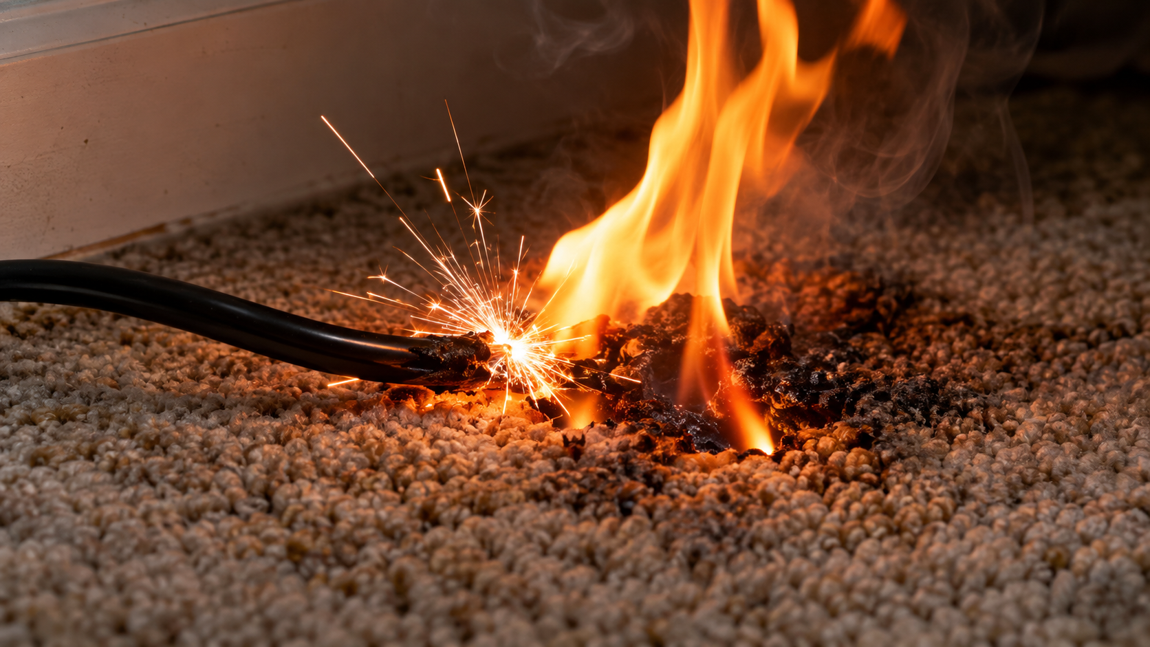 Electrical Fire Displaces Two in De Pere