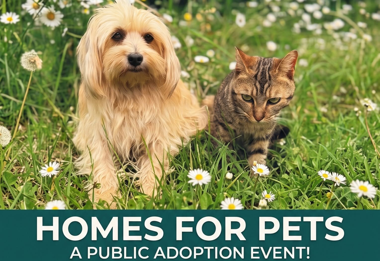 Homes for Pets Adoption Event Rescheduled Amid Weekend Forecast