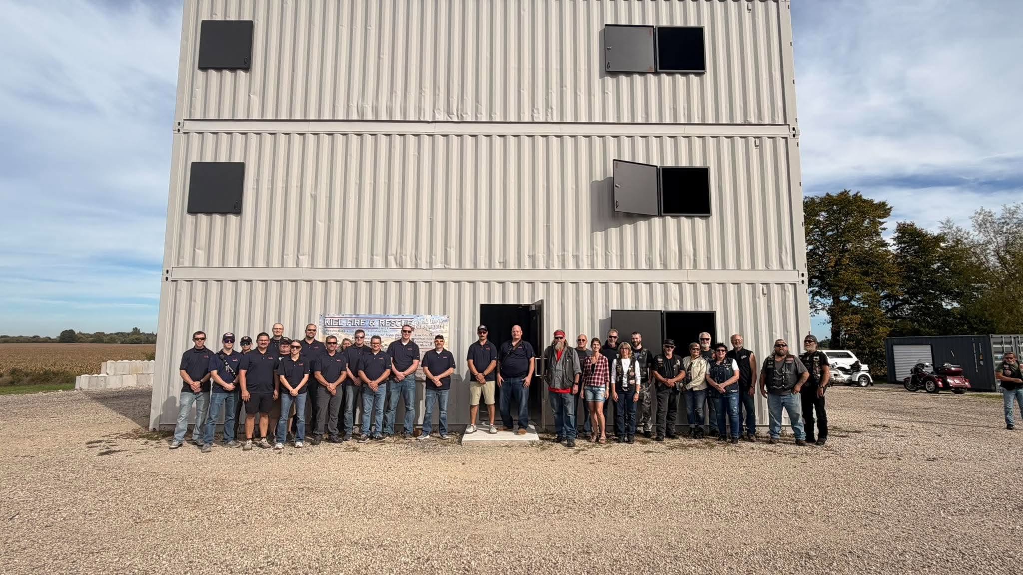 Kiel Fire Department's New Training Tower Ready to Prepare Old and New Firefighters