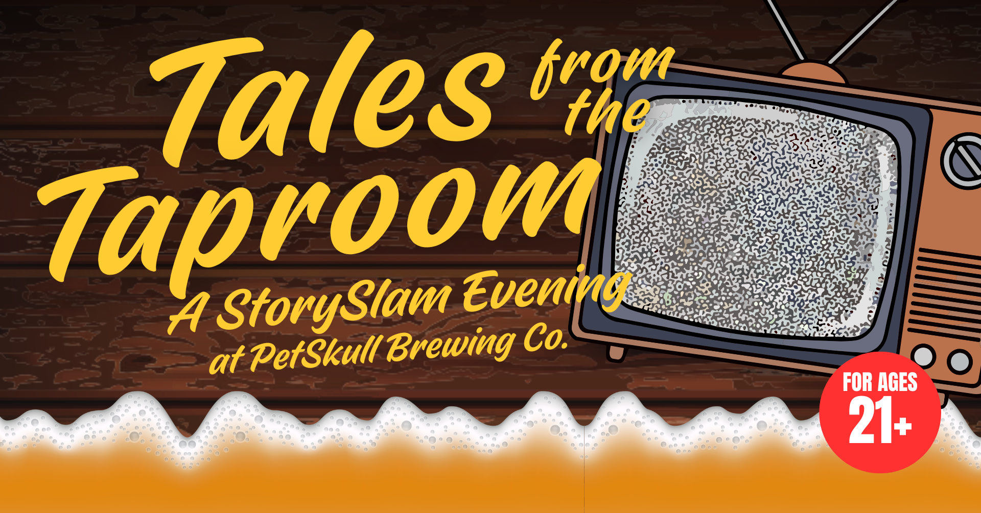 Television Takes Center Stage During MPL's "Stay Tuned!" Storyslam at PetSkull Brewing Company