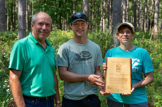 Volunteers At Winnebago Prairie Earn Volunteer Of The Year