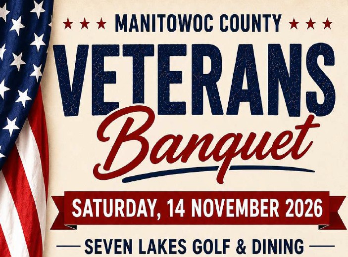 Manitowoc County Veterans Banquet Set for November