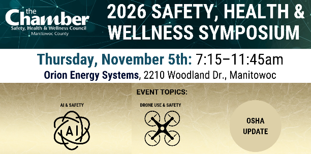 Chamber Of Manitowoc County Hosting Annual Health, Wellness, And Safety Symposium