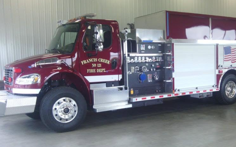 Francis Creek Fire Department Serving Up Brats and Chili