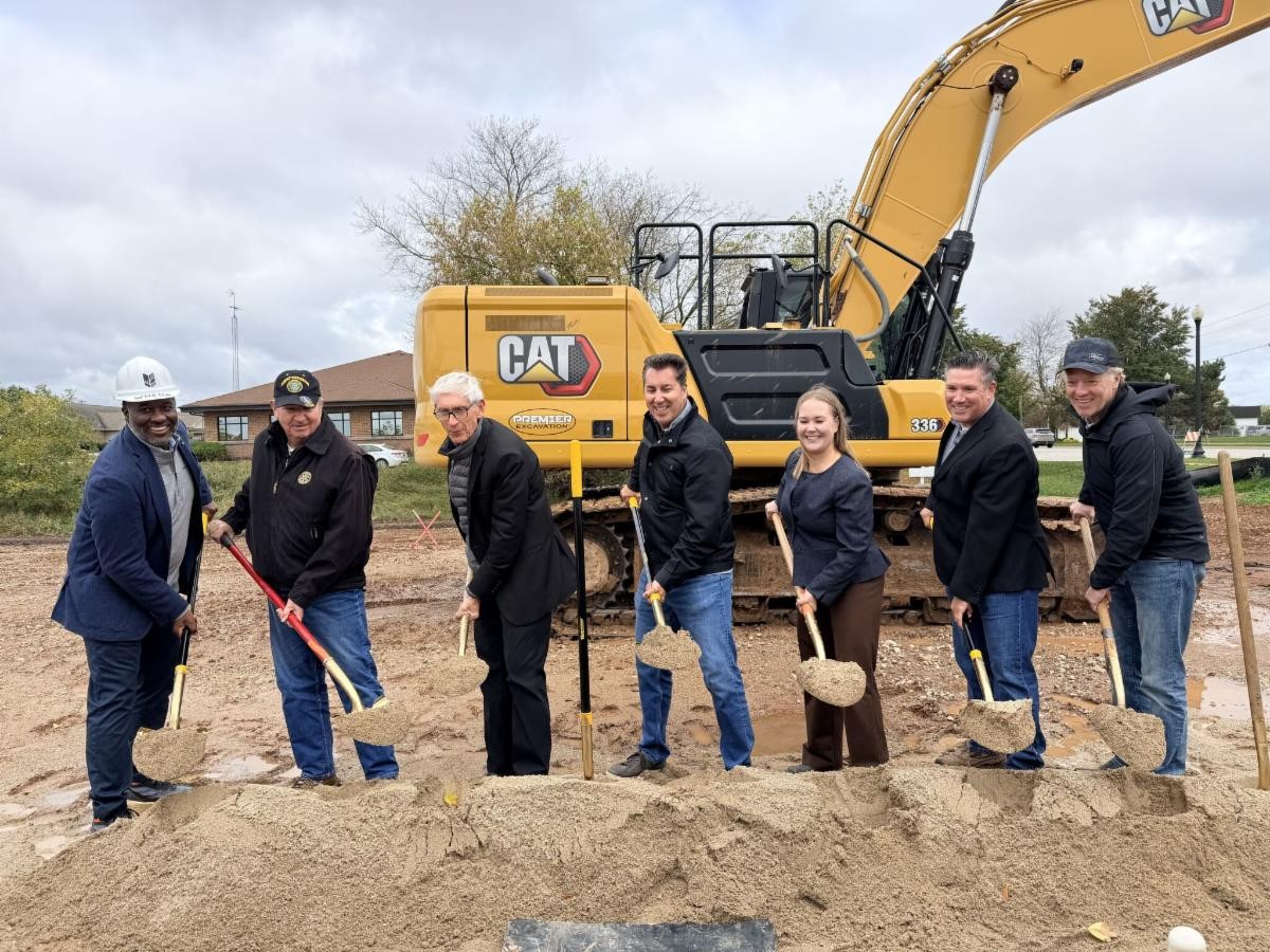 Gov. Evers Returns Home to Break Ground on Housing Development in Plymouth