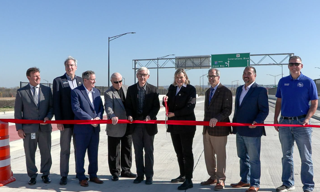 Newly Redone Portion Of I-41 Recognized By Brown County And State Leaders