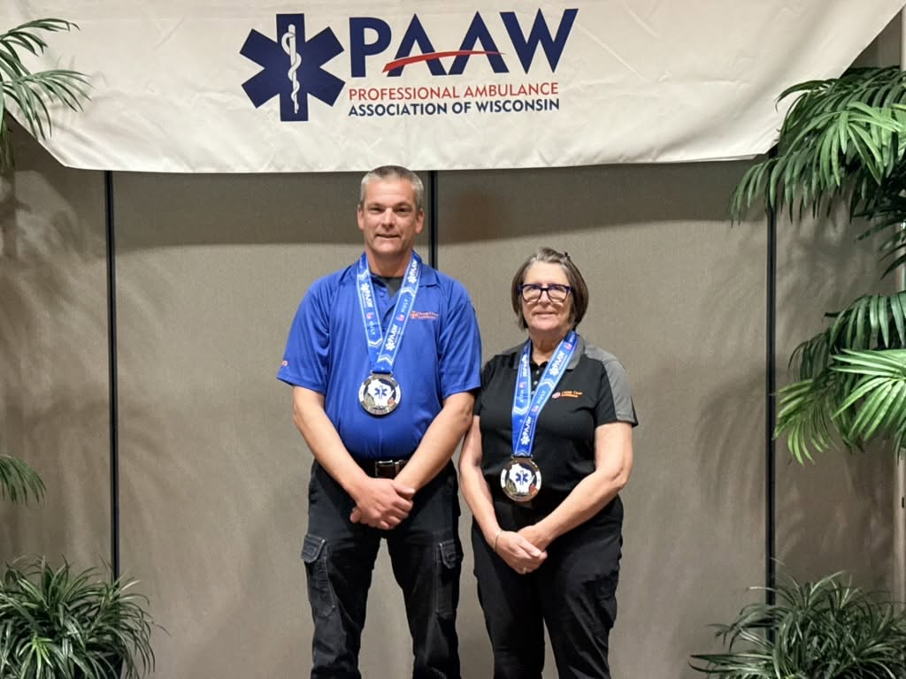 Two Orange Cross Ambulance Employees Honored as Stars of Life