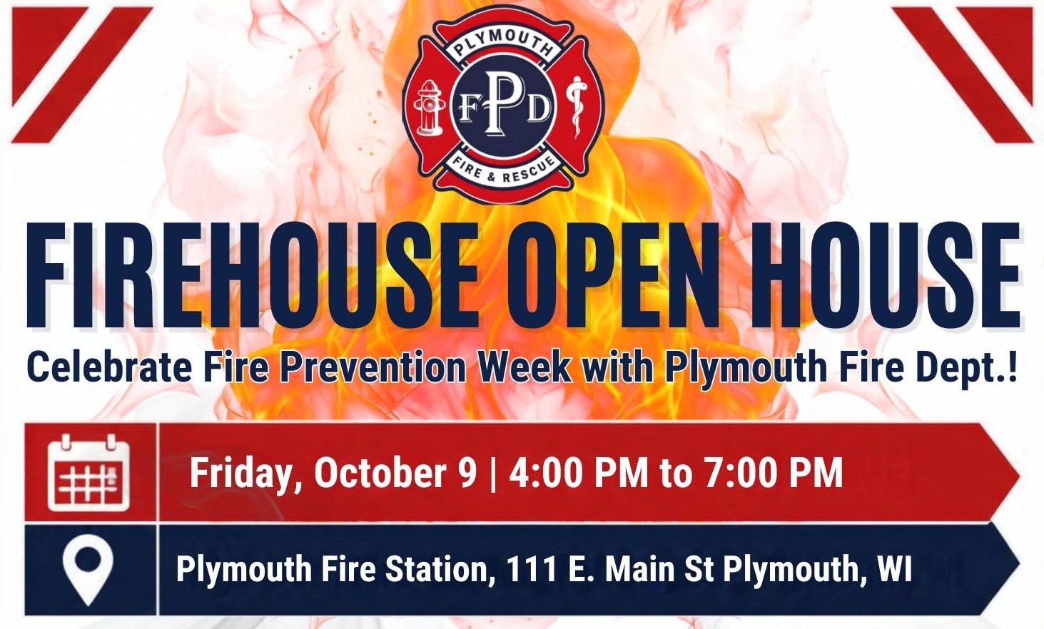 Celebrate Fire Prevention Week with the Plymouth Fire Department
