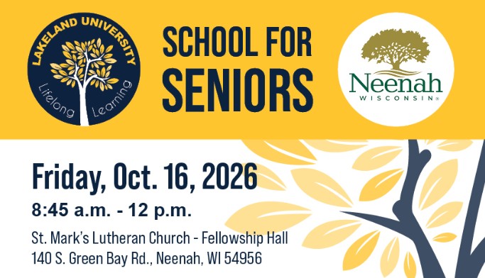 Lakeland University to Support Lifelong Learning with 'School for Seniors' Event