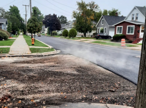 Two Rivers Emmet Street Reconstruction Close To Completion