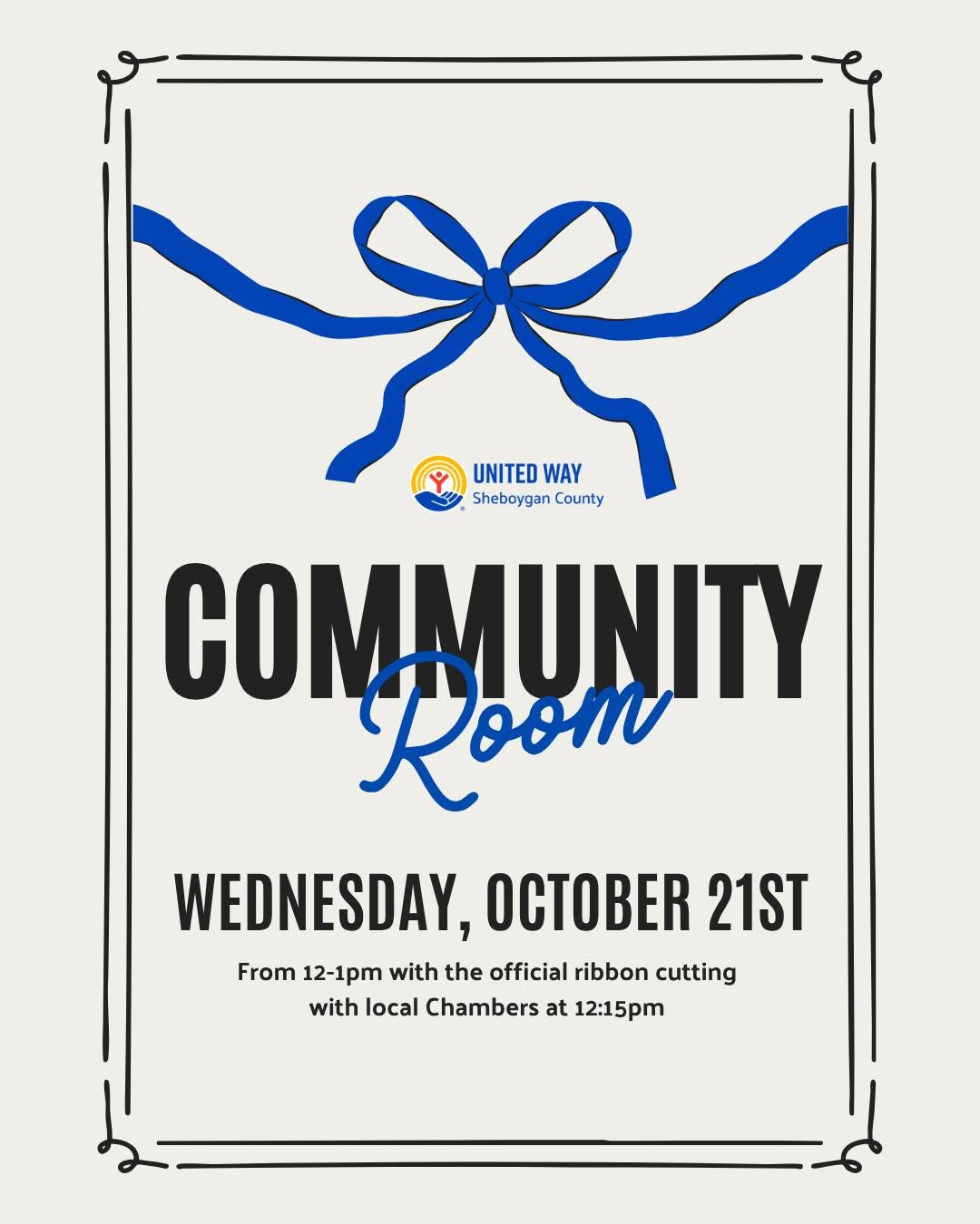 United Way of Sheboygan County Unveiling New Community Gathering Space