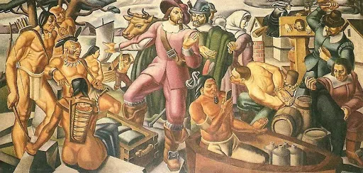 1937 Painting Shows Man Using 'iPhone'