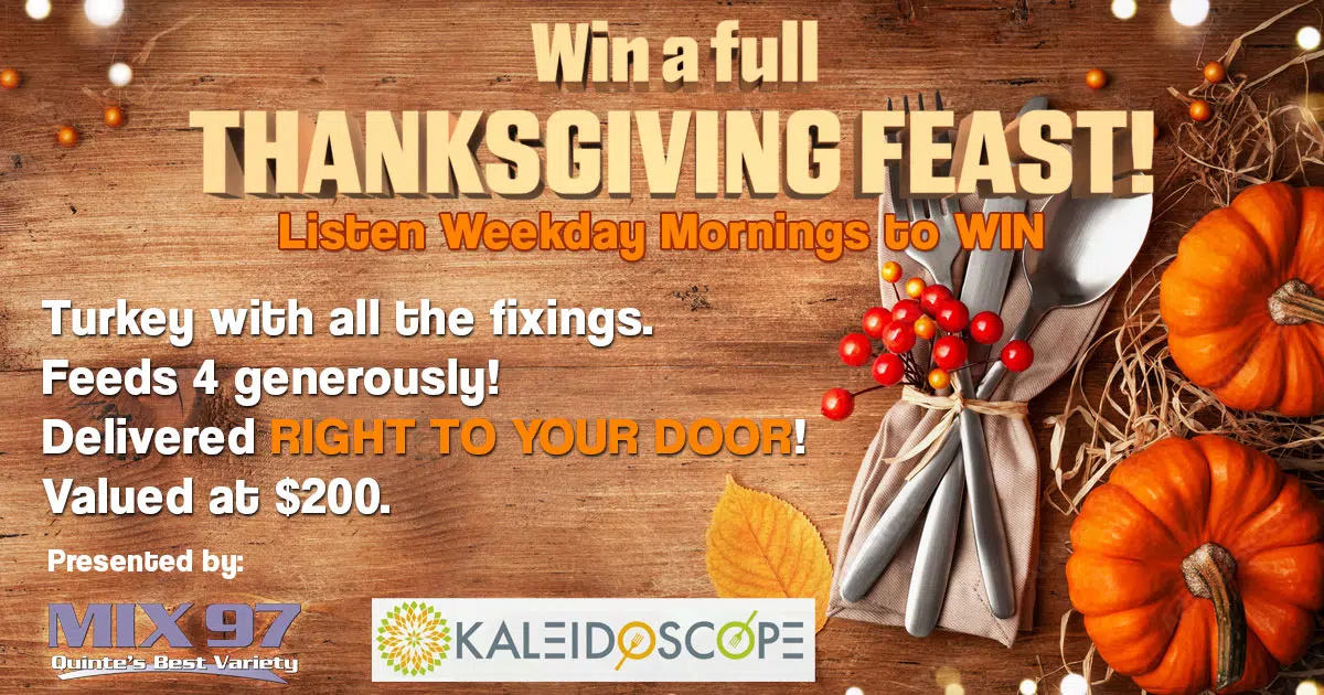 Win a Thanksgiving feast from Mix 97