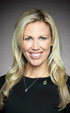 Sean Kelly and Mariam Serkal wish Shelby Kramp-Neuman all the best after her re-election as MP