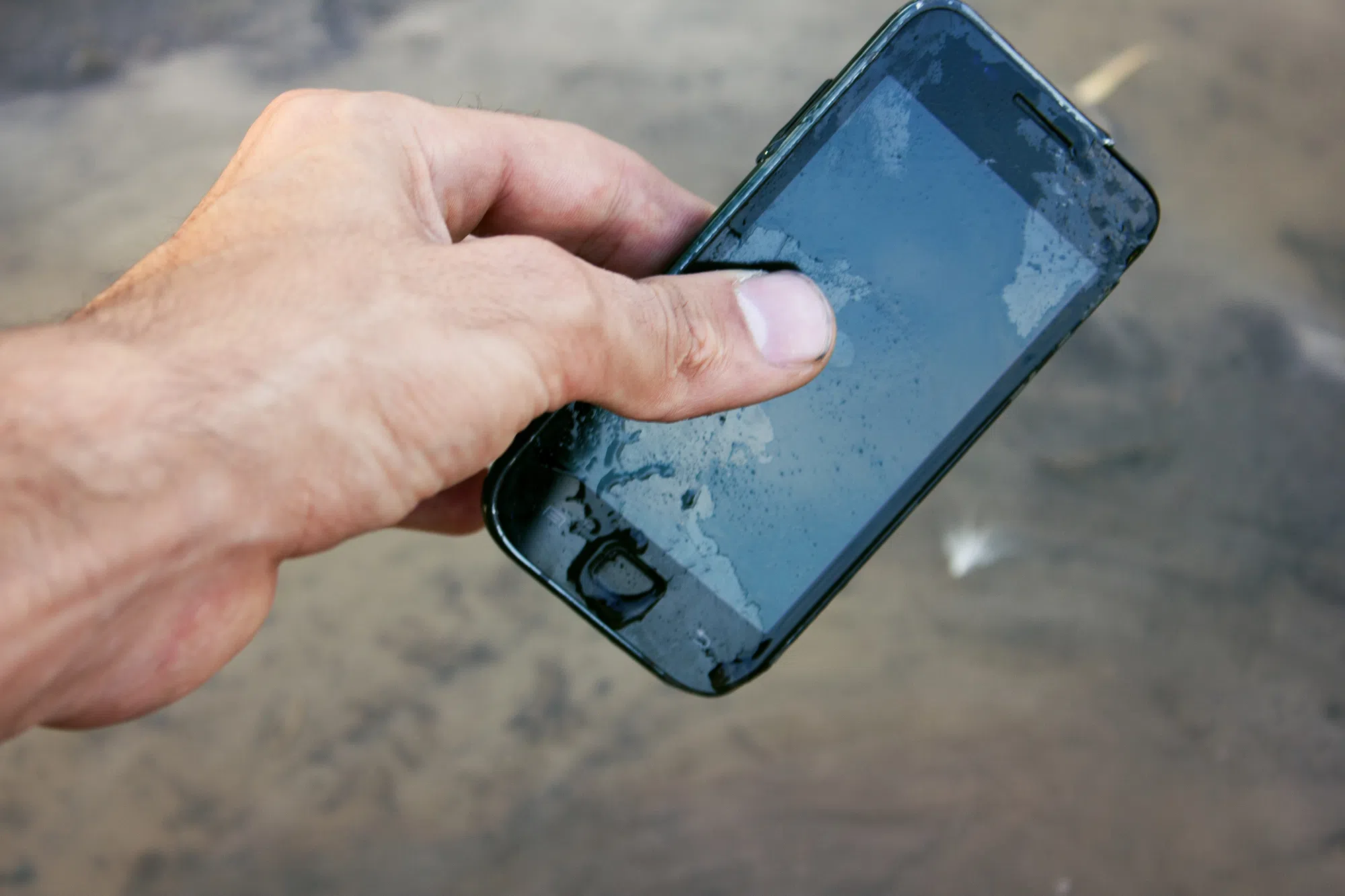 Wet Phone? Don't Panic... But Also Don't Grab the Rice