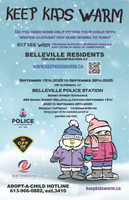 Help keep kids warm this winter with Adopt-A-Child program: Sean & Mariam share all the details with Constable Brittney Blake