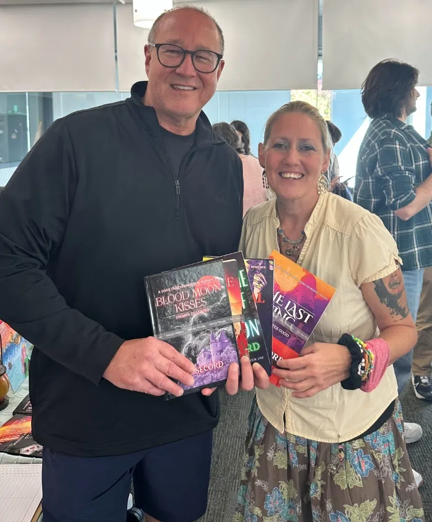 The MIX Morning Crew invite local writer April Secord, who was at the author fair in Belleville last weekend