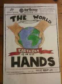 Congratulations to the Green Quinte Earth Day Poster Contest Winner Jesse Mann-Willams
