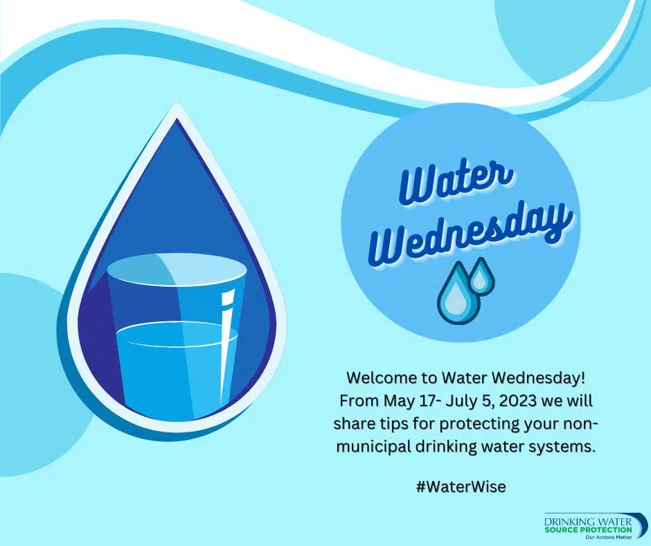 Quinte Conservation Water Wednesday -  Water conservation: every drop matters