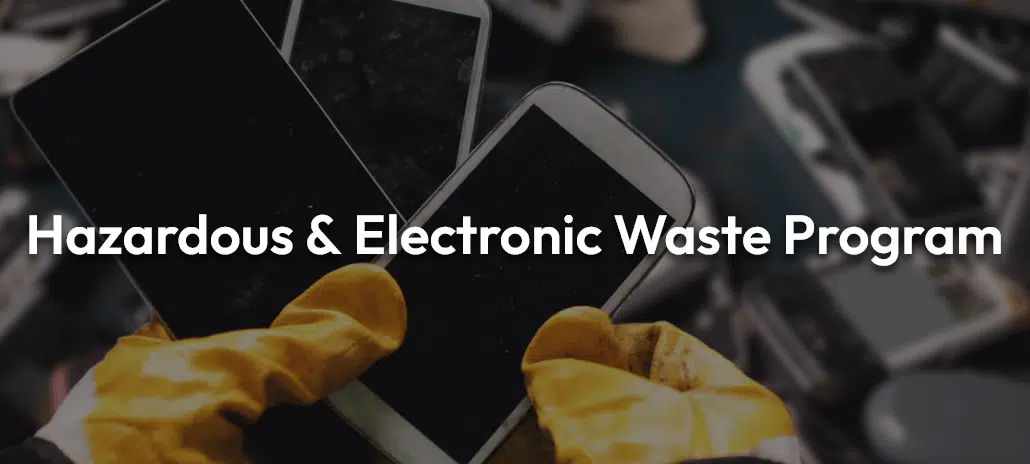 PEC Hazardous and electronic waste 2024 mobile events