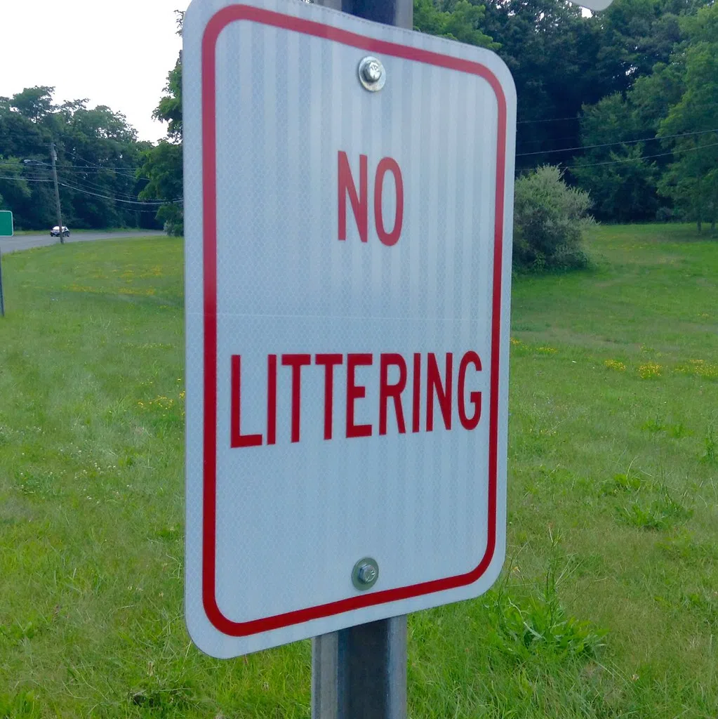 Anti-littering sign design competition for PEC students