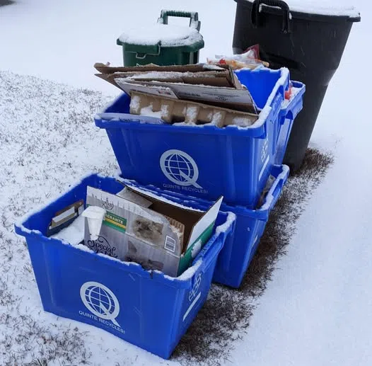 Holiday garbage and recycling changes and Christmas tree collection in Quinte West