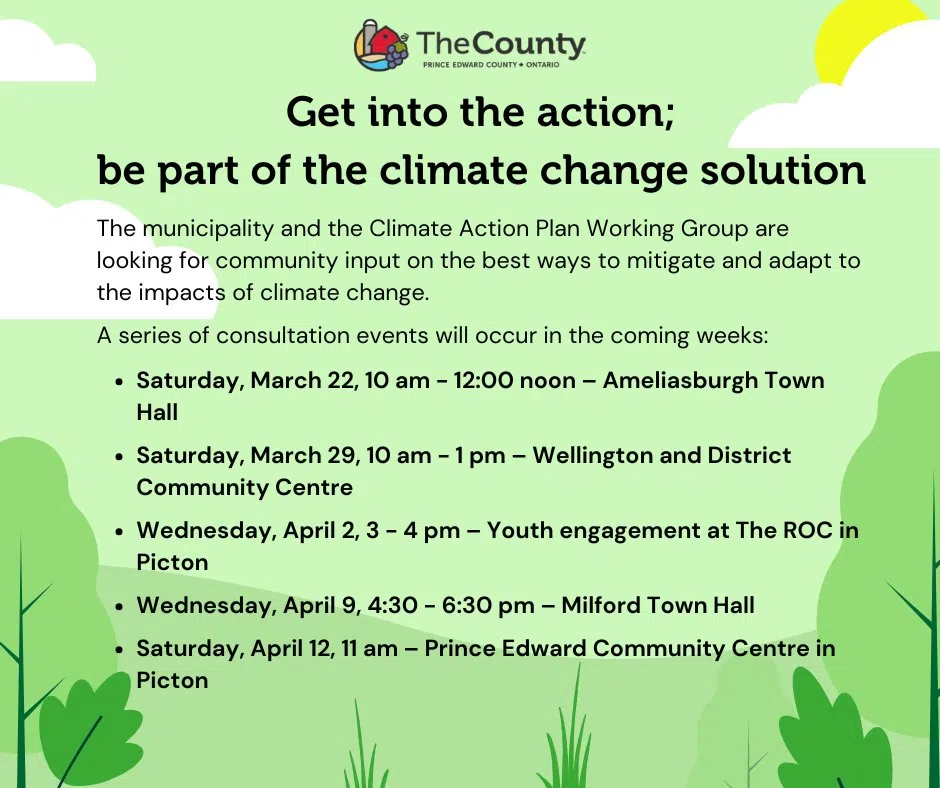 PEC's Climate Action Plan Working Group asking for public input