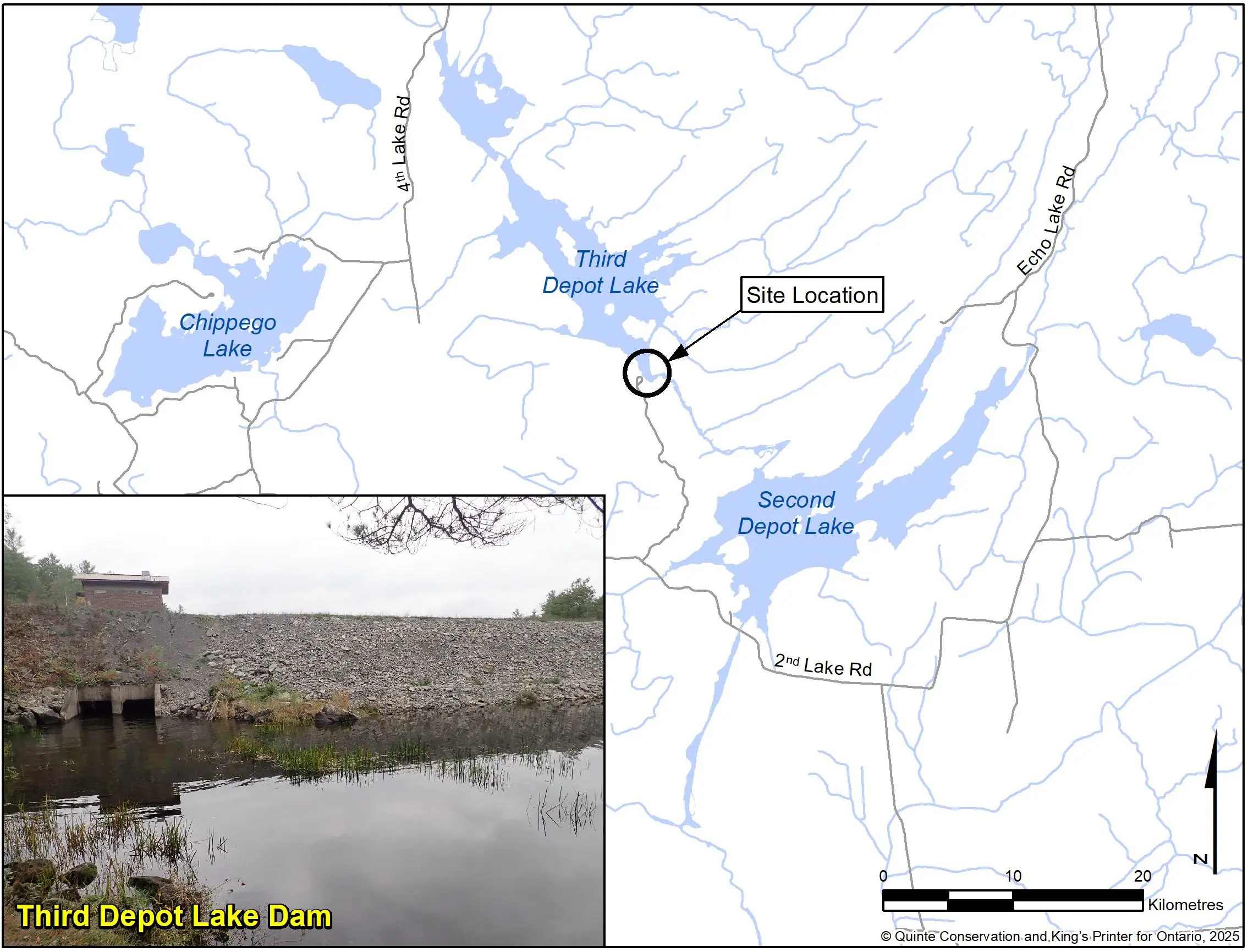 Quinte Conservation to host public information centre on Third Depot Dam Project