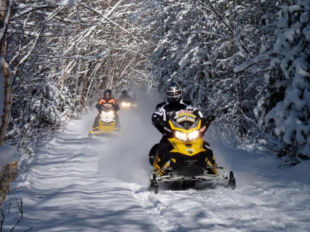 Two injured in separate snowmobile crashes
