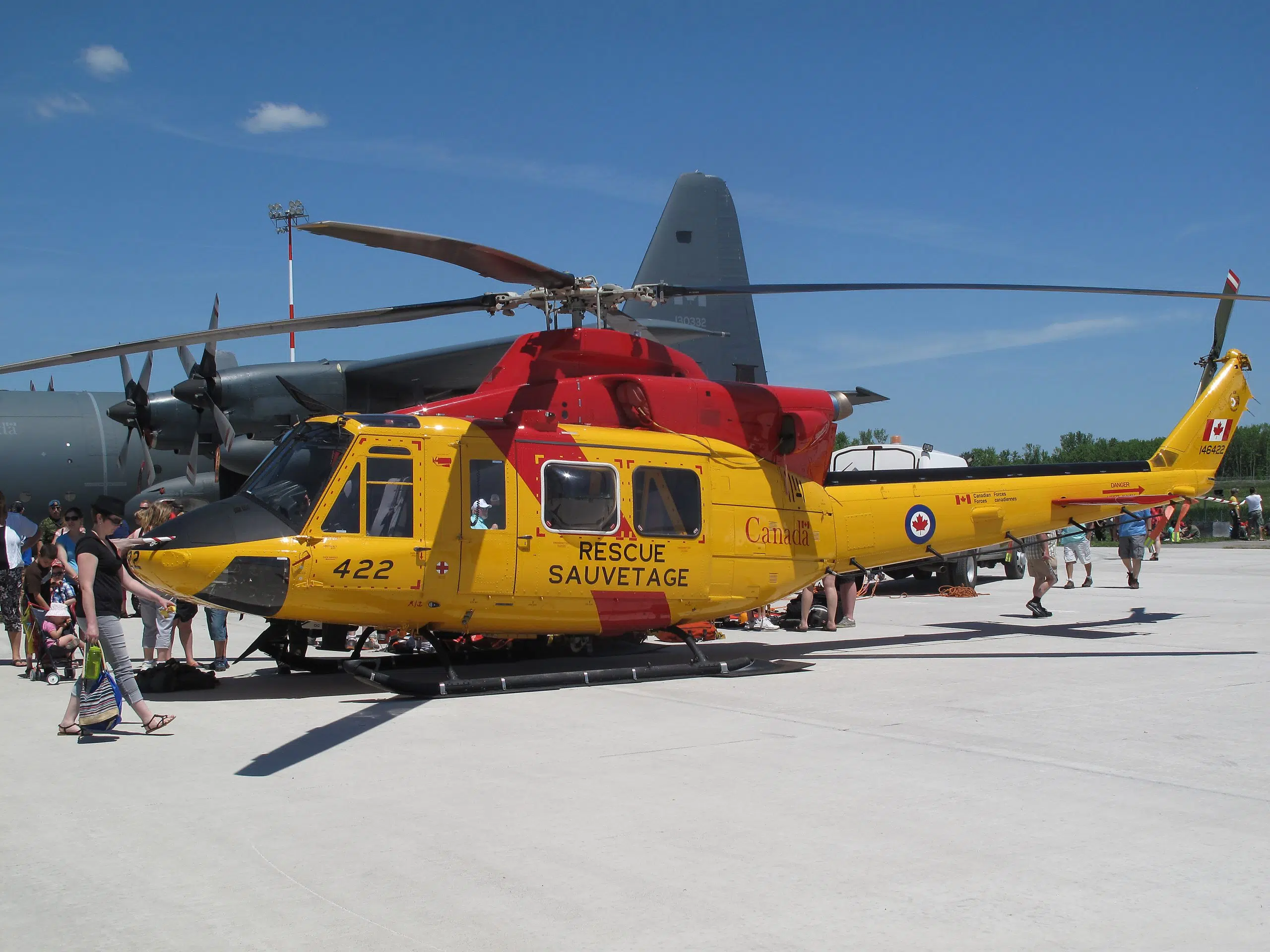 424 Squadron assists in medical evacuation