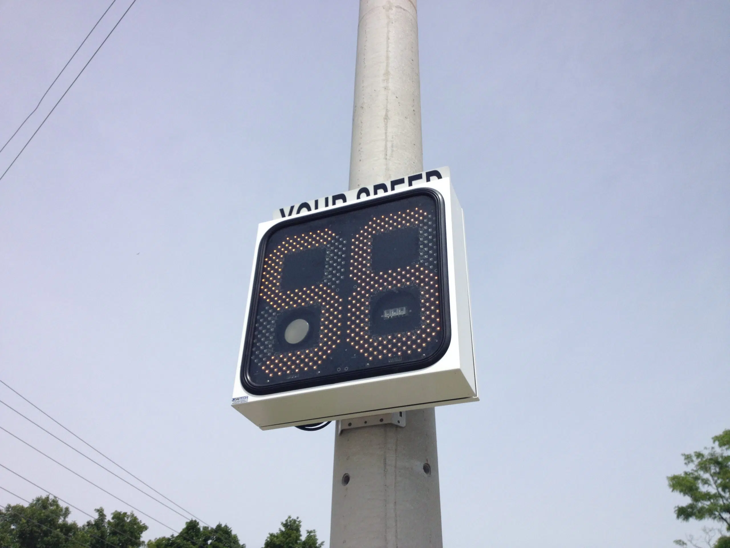 Digital signs used to remind drivers about PEC speed limit changes