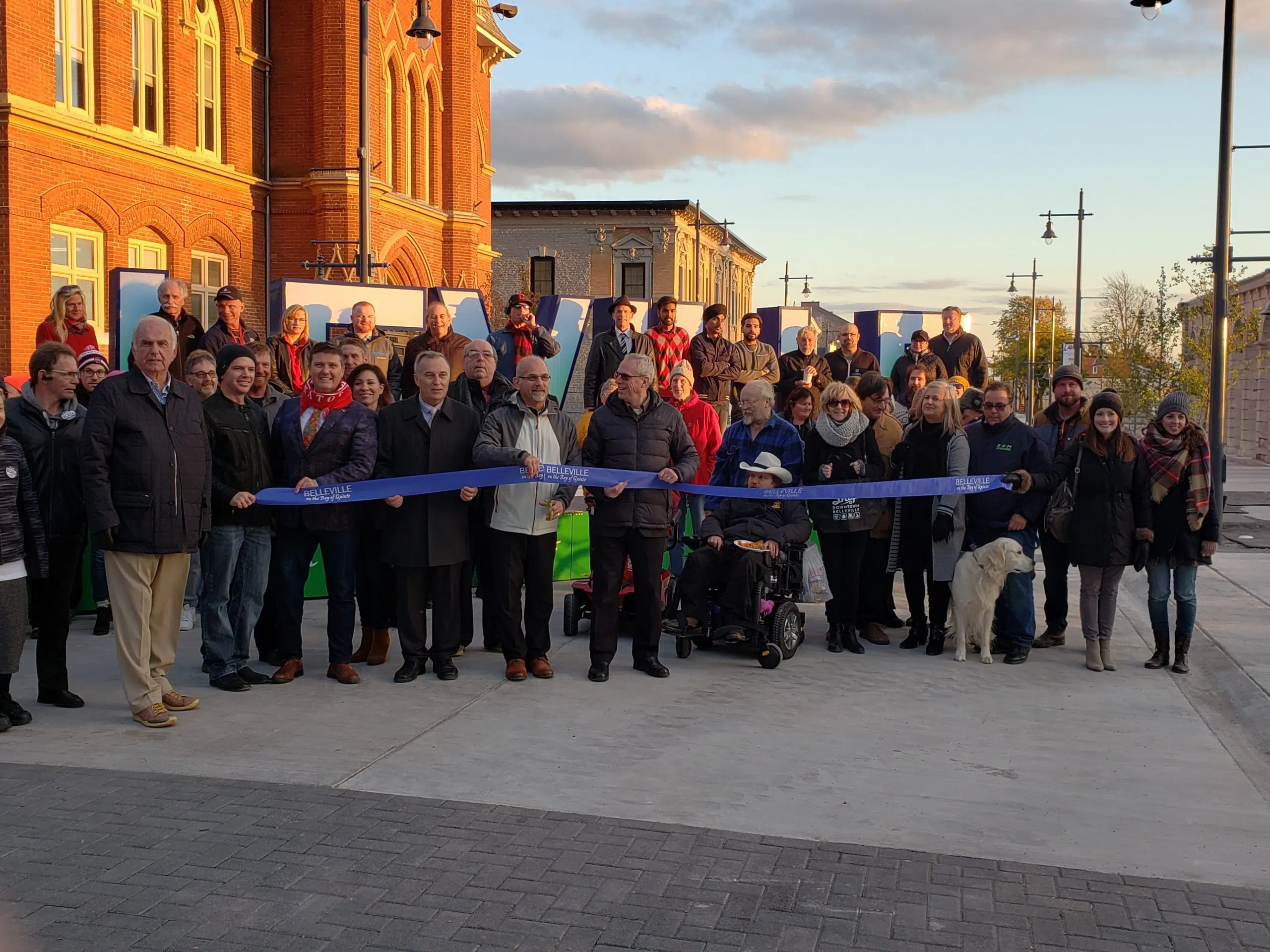 Downtown Belleville officially reopened for business