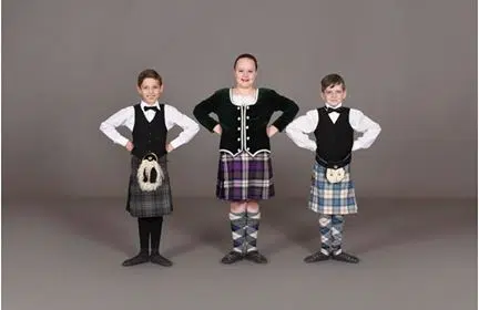 Two Astounding Heights Highland dancers place in the top 10 at National competition