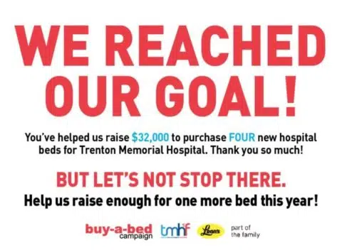 Buy-A-Bed Campaign reaches goal