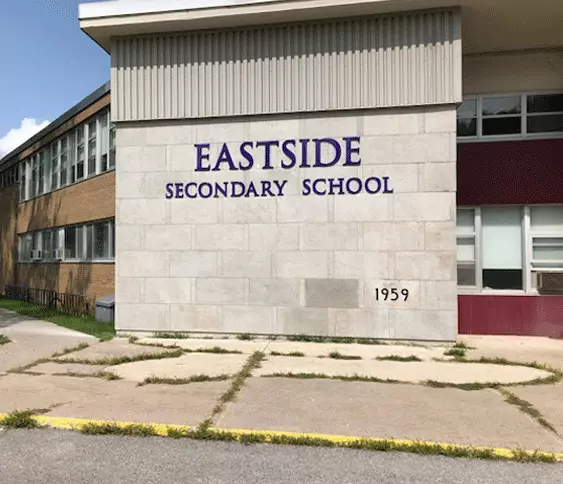 Eastside Secondary is busy