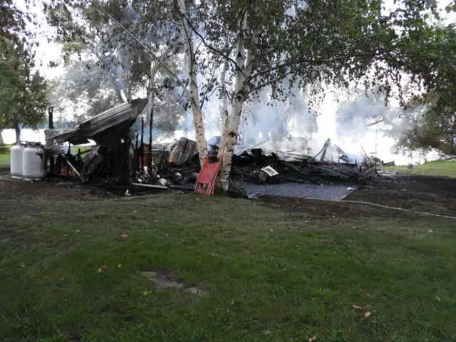 Consecon home destroyed by fire