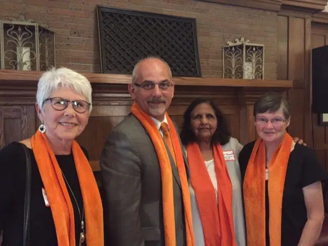 Belleville goes "Orange" to end gender-based violence