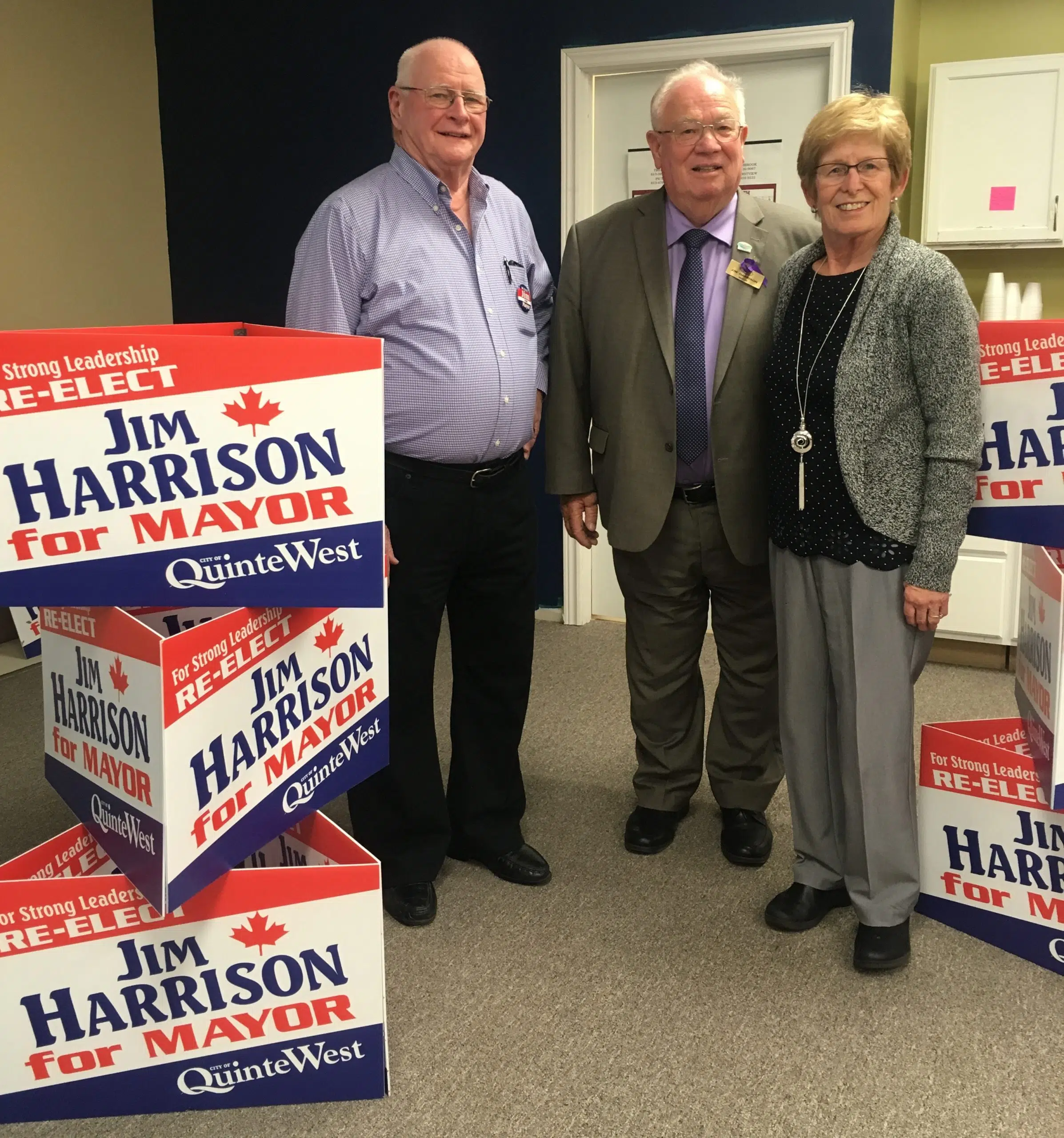 Harrison re-elected in Quinte West