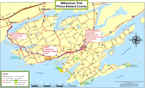 Prince Edward County to take another look at Millennium Trail Rehabilitation project