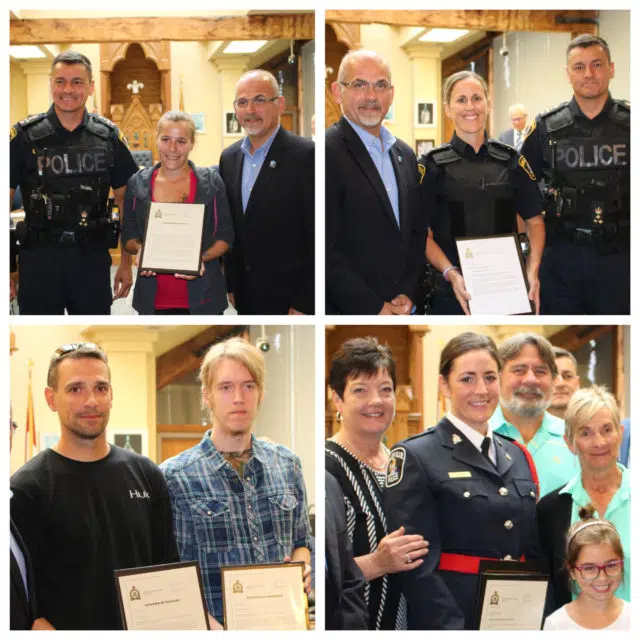 Citizens and officers honoured for acts of bravery and hard work