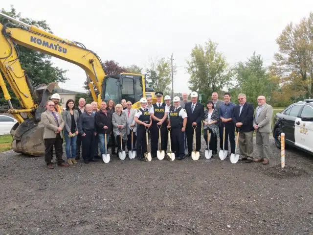 New OPP station breaks ground in Quinte West