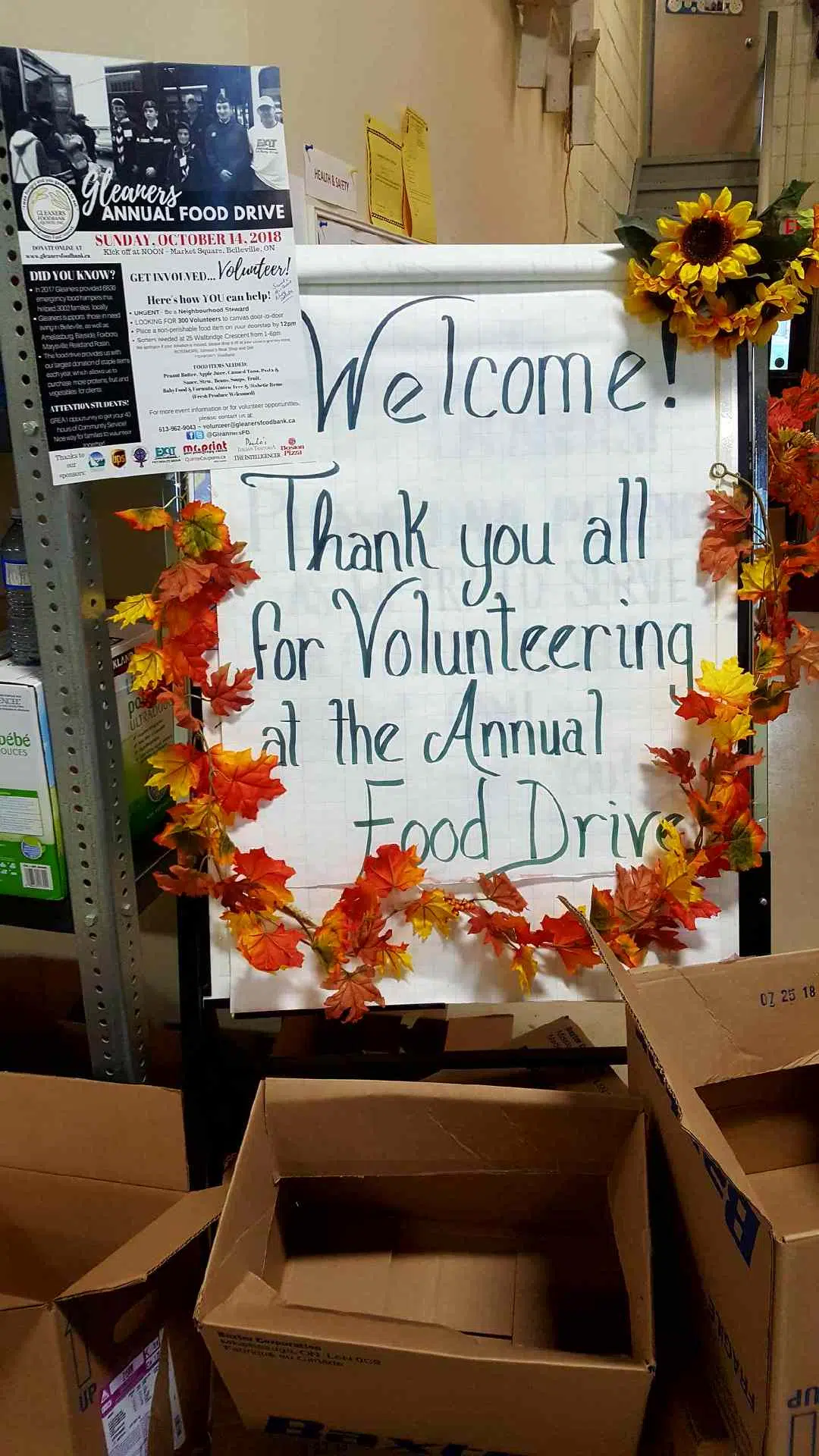 Gleaners Food Bank food drive meets their goal