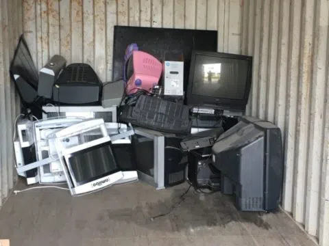 Get rid of old electronics