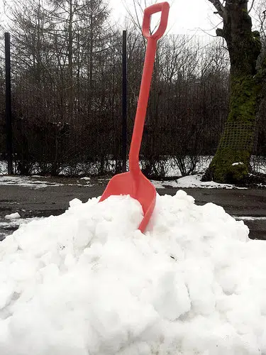 Snow shoveling scam