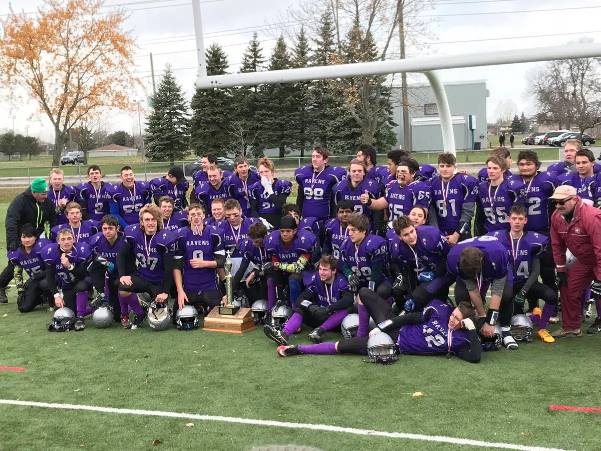 Chargers, Ravens crowned Bay of Quinte football champions