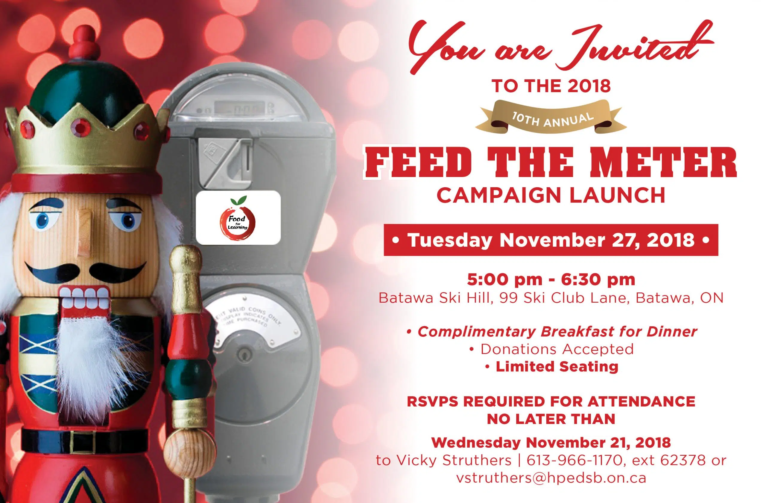 Feed the Meter campaign launching in December
